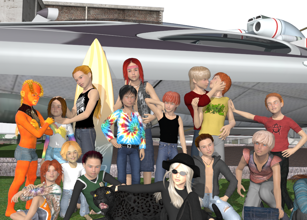 Group pic for Outta time cover