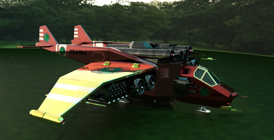 Redhead Brigade Plane